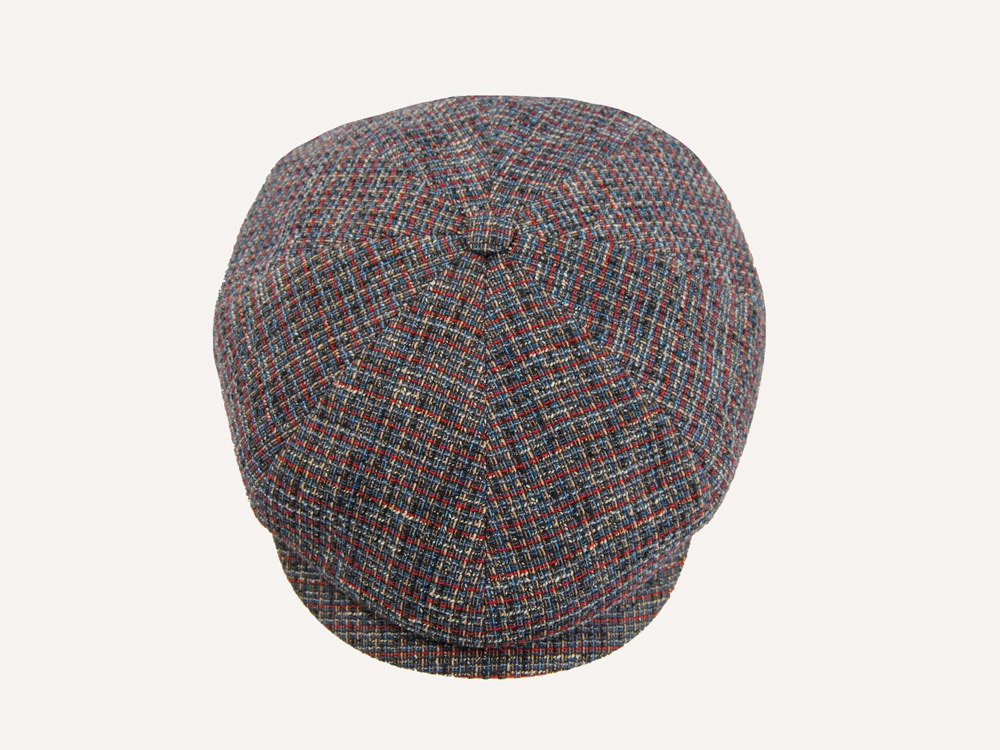 186263-azul Gorra Cuadrícula Azul - Imagen 3