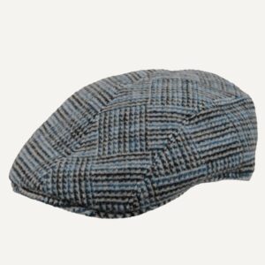 Gorra Stripe Estampado Azul y Negro