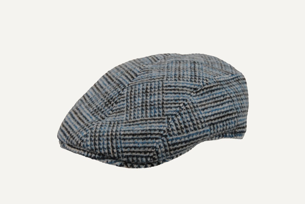 20210013 Gorra Stripe Estampado Azul y Negro