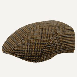 Gorra Stripe Estampado Marrones