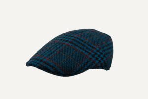 Gorra Clásica Azul Cuadros