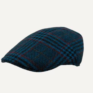 Gorra Clásica Azul Cuadros