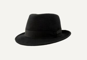 sombrero clásico negro