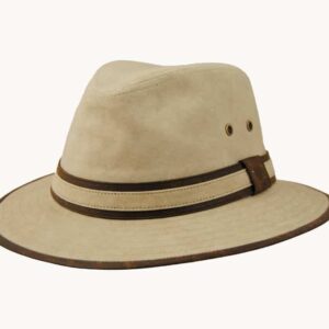 sombrero algodón con protección solar