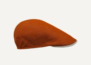 Gorra campera en naranja
