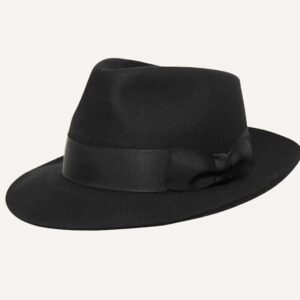 Clásico pelo conejo Negro