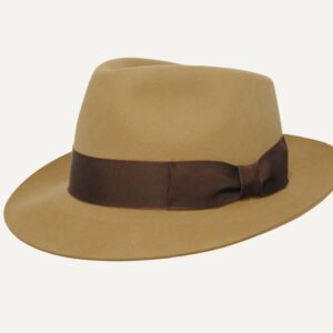 Sombrero Clásico pelo color habano