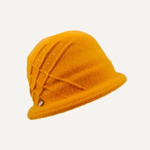 gorro color mostaza blandito