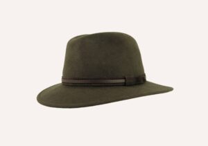Sombrero fieltro Verde impermeable