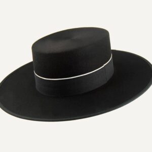 cordobés negro sombrero español