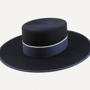 Cordobés azul marino sombrero español