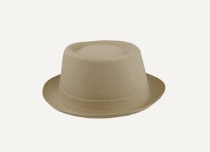 sombrero modelo pork pie 100% algodón