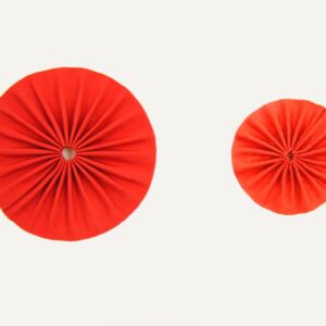 Escarapela Roja 4,5cm