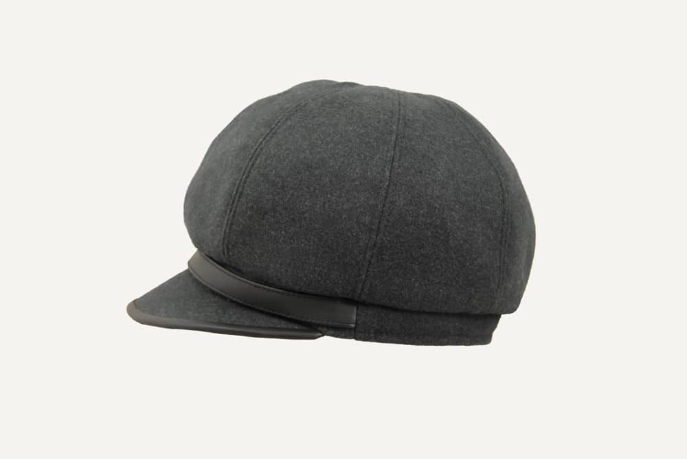 S2214P-GrisOscuro-Lado Gorra Boom Gris Oscuro Lado