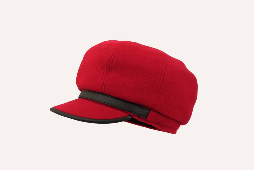 S2214P-Rojo-Lado Gorra Boom Rojo Lado