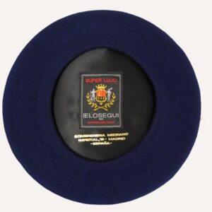 Boina Super Lujo 14" Marino