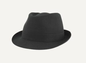 ala corta trilby negro aldogón