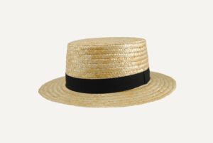 canotier paja clasico